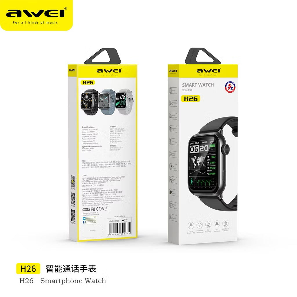 ￼Awei Kids Smartwatch With Camera Anti-Lost Kids Smart Watch Built-In SIM Card Slot