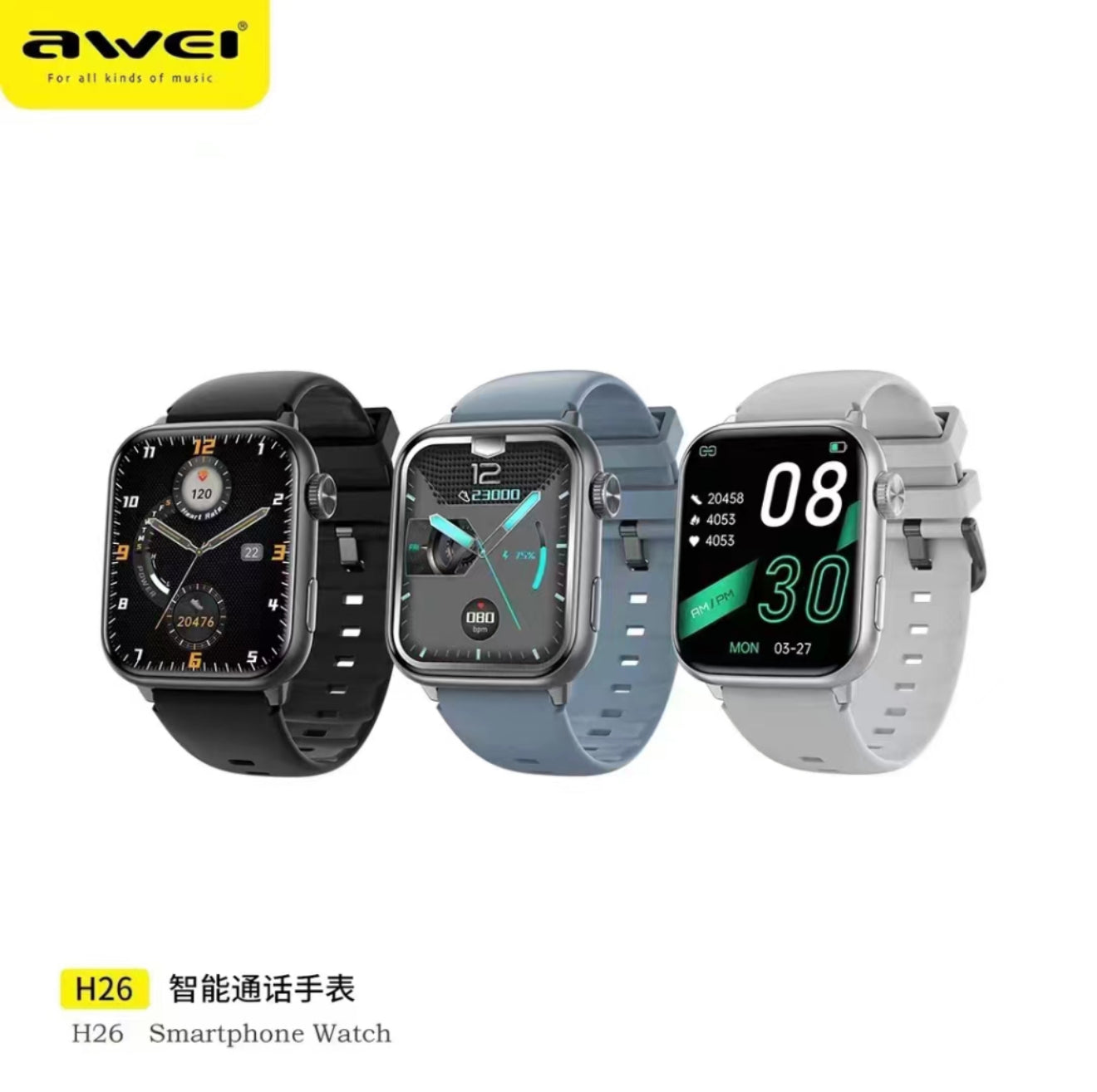 ￼Awei Kids Smartwatch With Camera Anti-Lost Kids Smart Watch Built-In SIM Card Slot